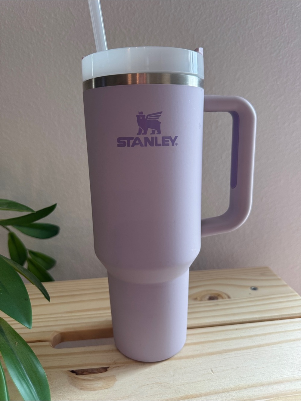 Stanley Soft Matte Orchid Travel Mug with Handle
